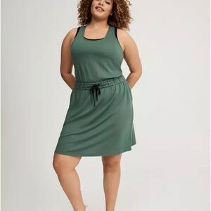 NWT Lightweight French Terry Mini Active Dress